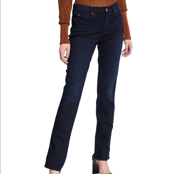 7 For All Mankind Denim - 7 For All Mankind Kimmie Straight Leg Jeans Sz 27